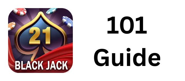Blackjack cards and chips guide for learning basic strategy and how to play 21 on CricBet99 casino