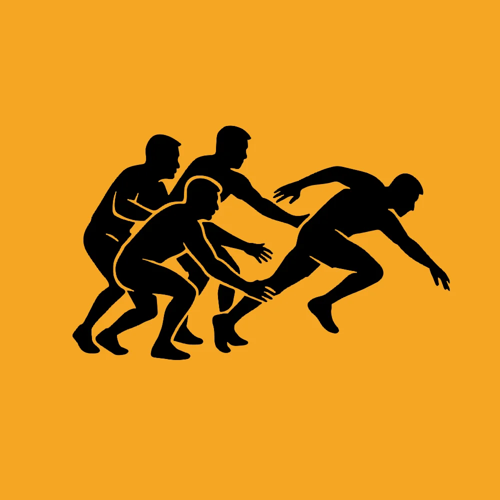 Kabaddi raider in action representing Pro Kabaddi League betting on CricBet99