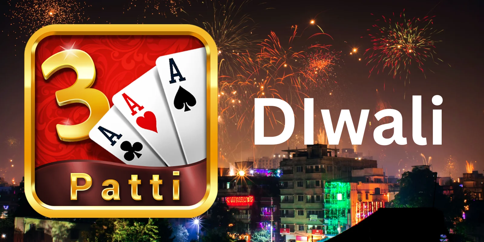 People playing Teen Patti cards during Diwali celebration representing the cultural tradition of card games in Indian festivals