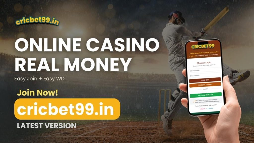 Learn how to play online casino real money safely. Discover strategies, bonuses & trusted gameplay at Cricbet99 with expert insights & secure.